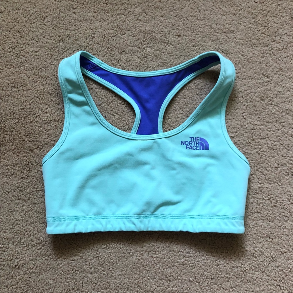 North face reversible sports bra